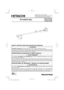 Hitachi CG23ECPSL